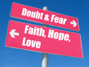 change fear to love